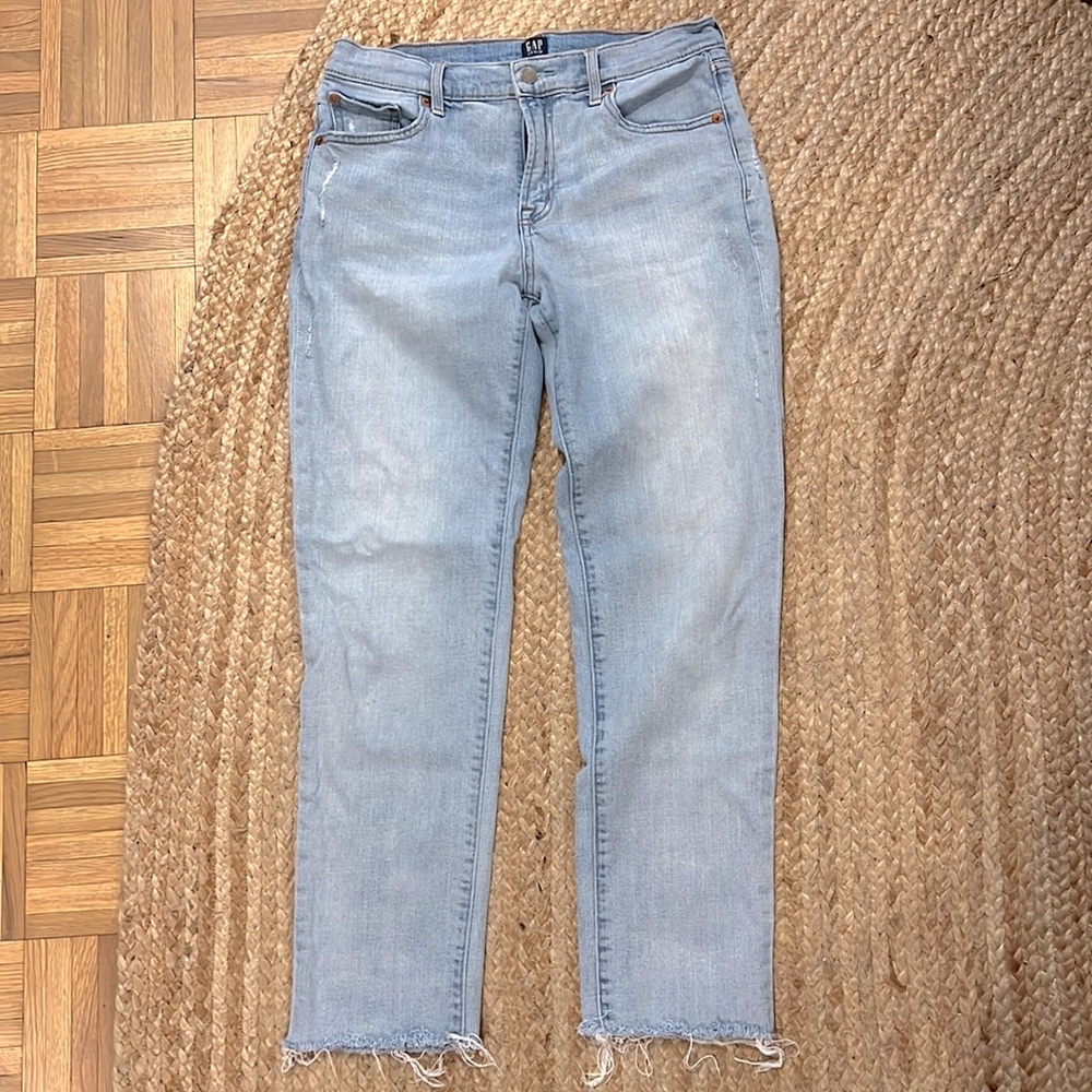 [gap] best girlfriend jeans, sz 27